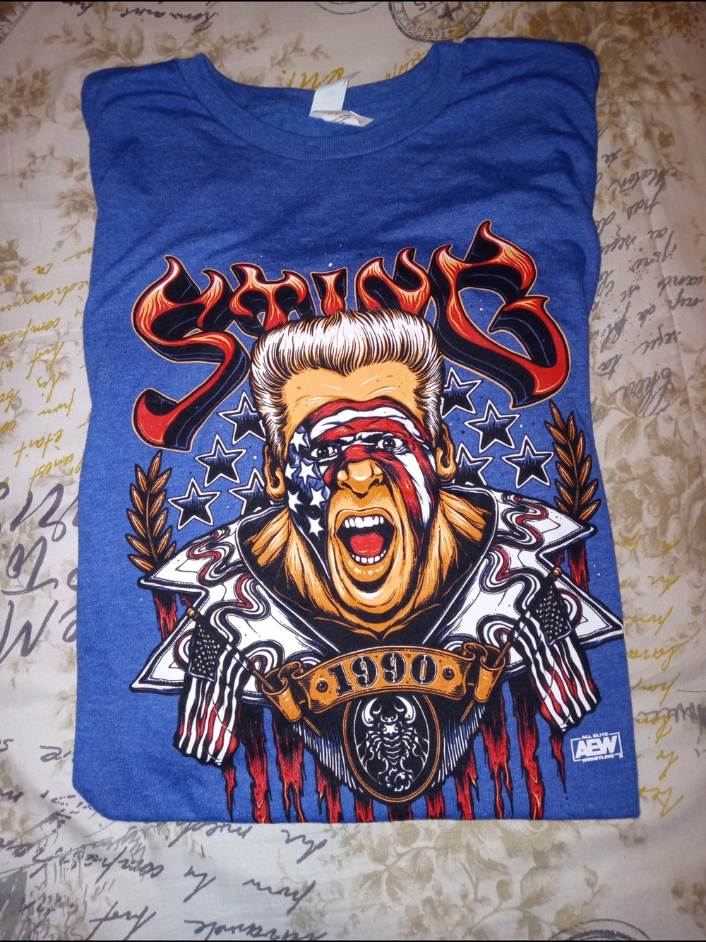 AEW Crate Exclusive Sting 1990 — Men's XXL